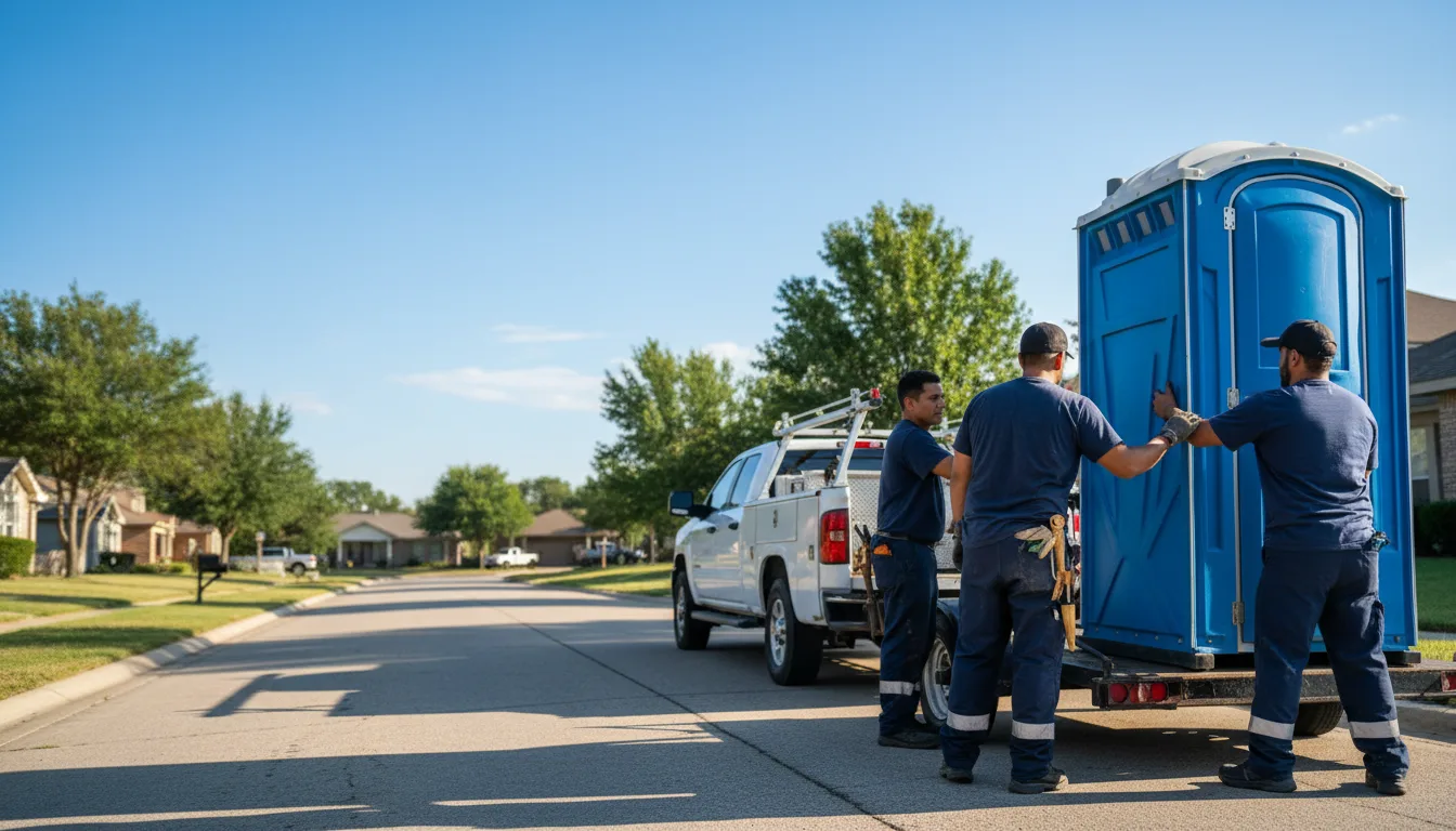 Portable Toilet Rental in Fort Towson, OK near me